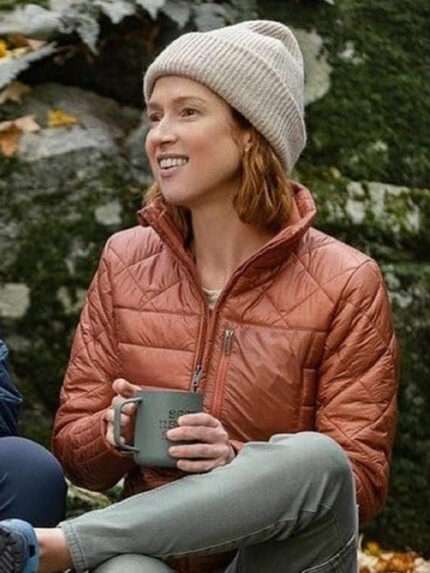 ellie-kemper-happiness-for-beginners-puffer=jacket
