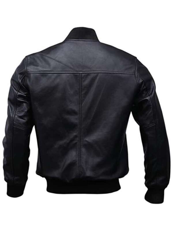 mens-black-bomber-flight-military-varsity-leather-jacket