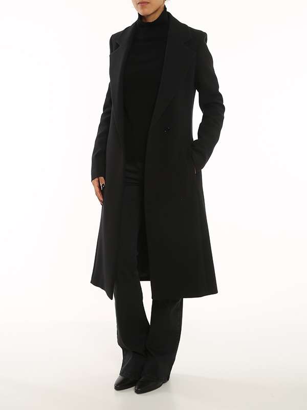 women-black-long-winter-coat